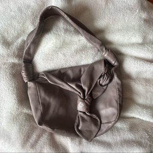 A.testoni genuine leather hobo bag
